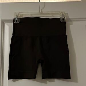 Set Active Brown Bike Shorts Size Small